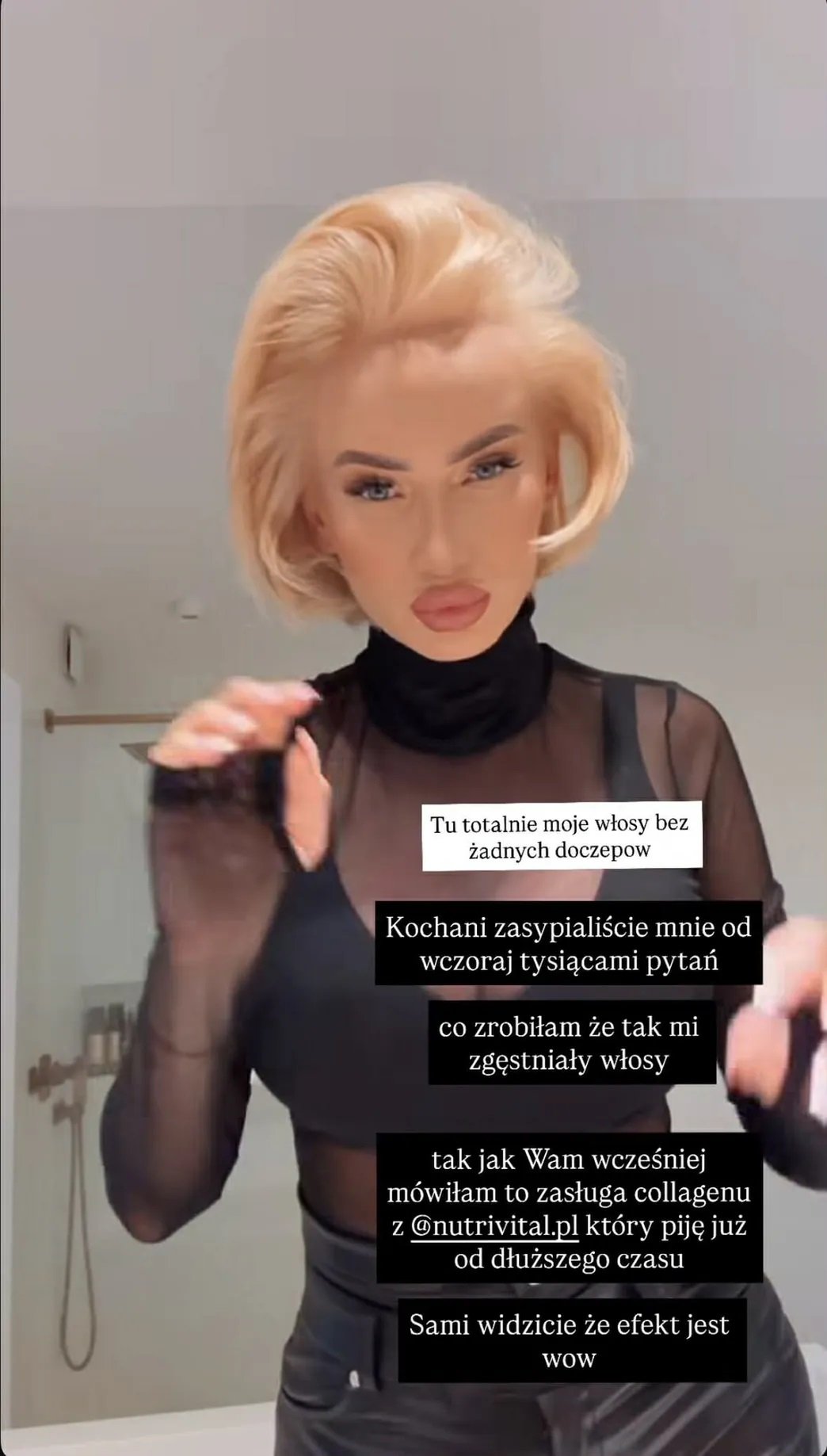 zbliżenie na twarz izabeli macudzińskiej