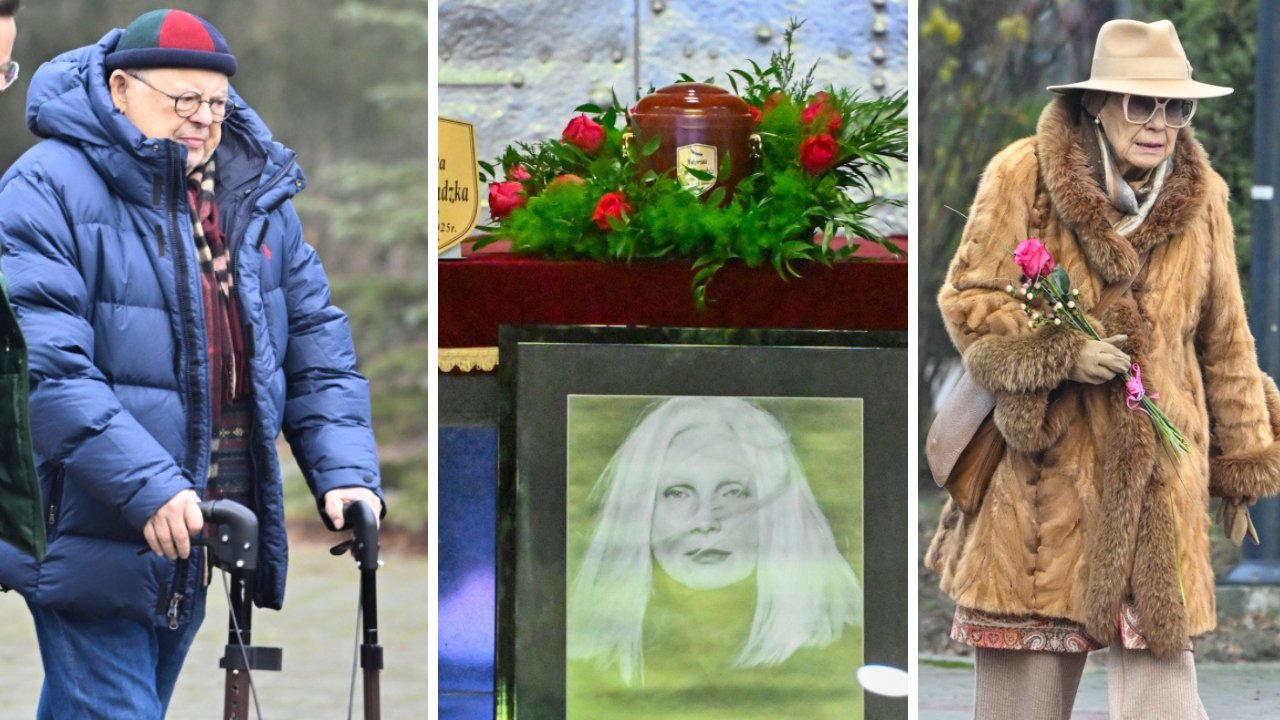 Pogrzeb Magdy Umer. Tłum gwiazd pożegnał legendę [dużo zdjęć]