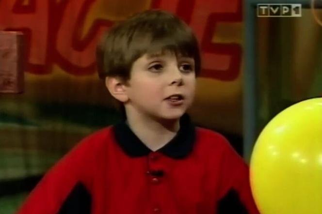 Rafał kołsut w dzieciństwie jako Dyzio w programie Ziarno