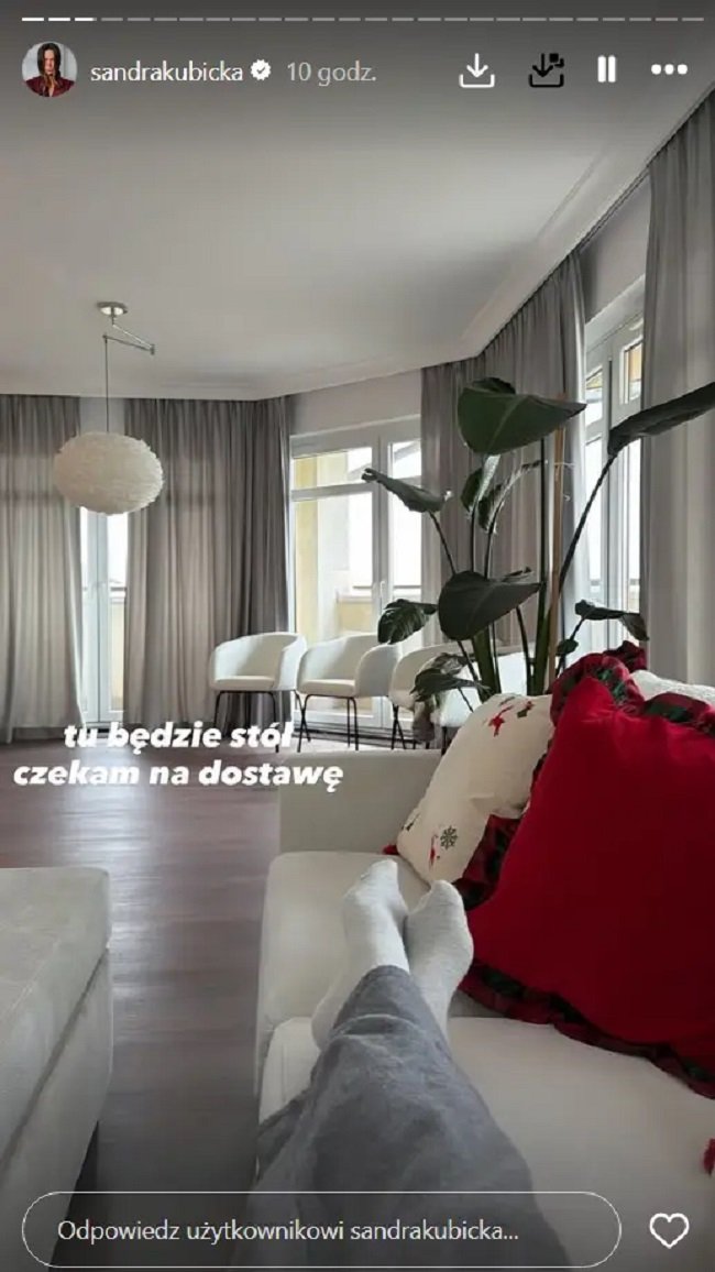 nowe mieszkanie sandry kubickiej