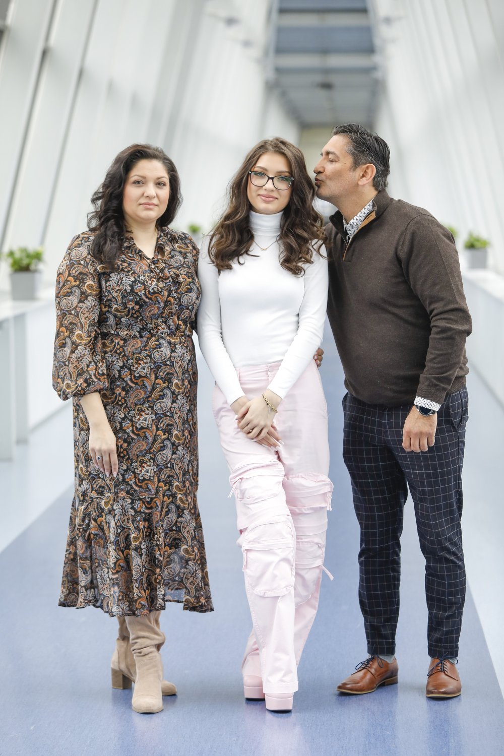 viki gabor z rodzicami