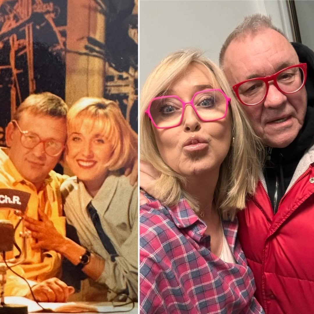 Agata Młynarska i Jerzy Owsiak kiedyś i dziś