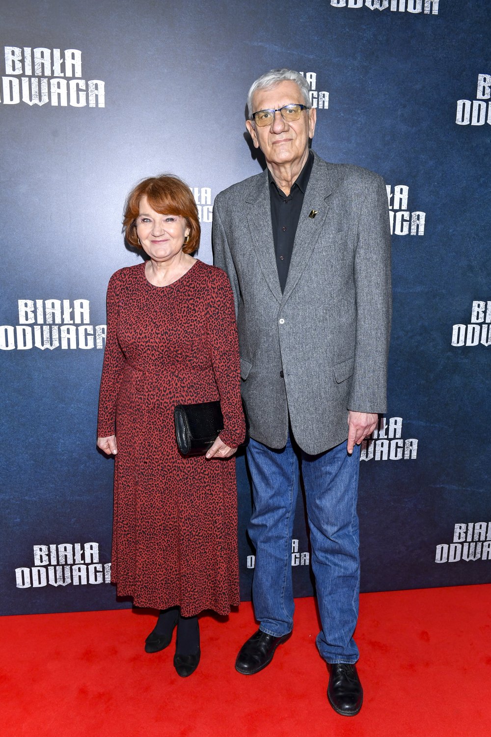 Maria Winiarska i Zbigniew Zborowski na gali