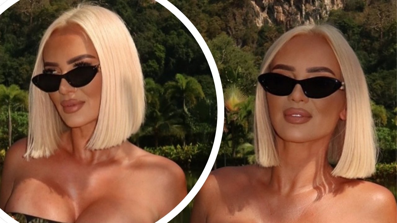 Izabela Macudzińska odsłoniła niemal wszystko. Kuse bikini to mało powiedziane. Fani patrzą tylko na jedno