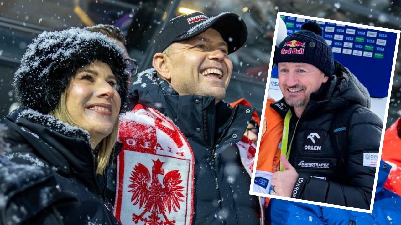 Małysz podszedł do pary prezydenckiej i nagle wyciągnął TO. Szok, co Nawroccy dostali pod skocznią