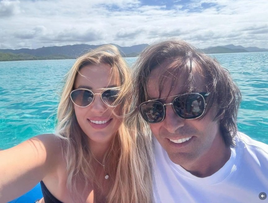 michel moran z ukochaną