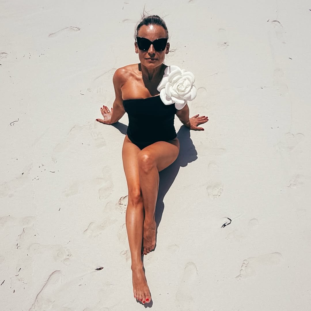 anna mucha na plaży