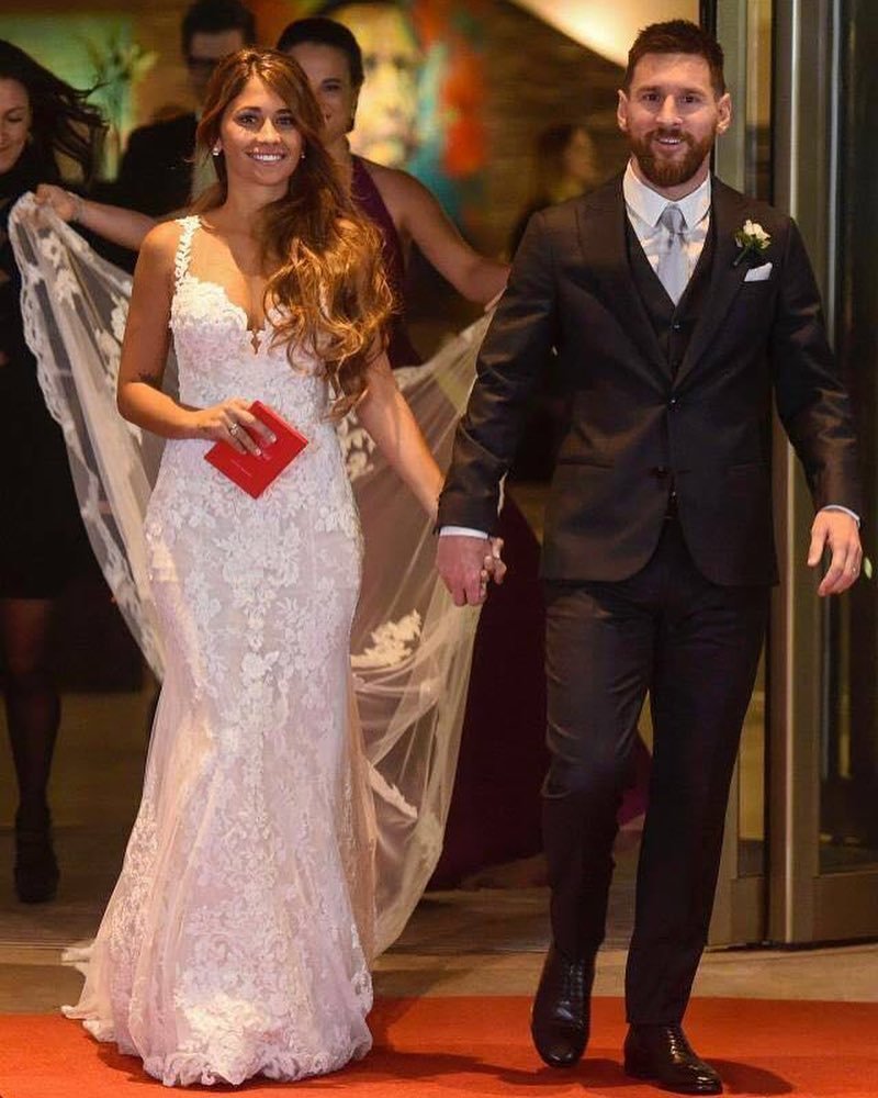 Ślub Antonela roccuzzo i leo messiego