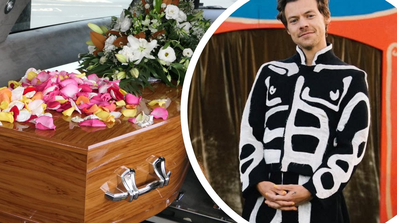 To, co Harry Styles wyprawiał na POGRZEBIE babci przechodzi ludzkie pojęcie. Brak szacunku do zmarłej?