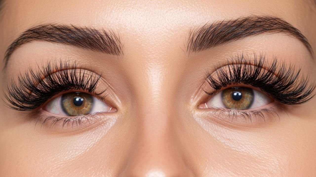 Jak połączyć rzęsy o skręcie M z brązem, by uzyskać efekt Kim Kardashian w wersji Soft?