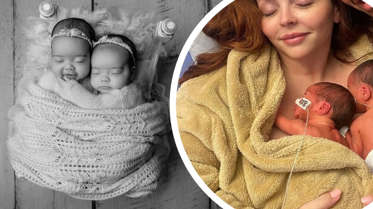 Mówili jej, że to typowe dla wcześniaków. Diagnoza córek gwiazdy łamie serce