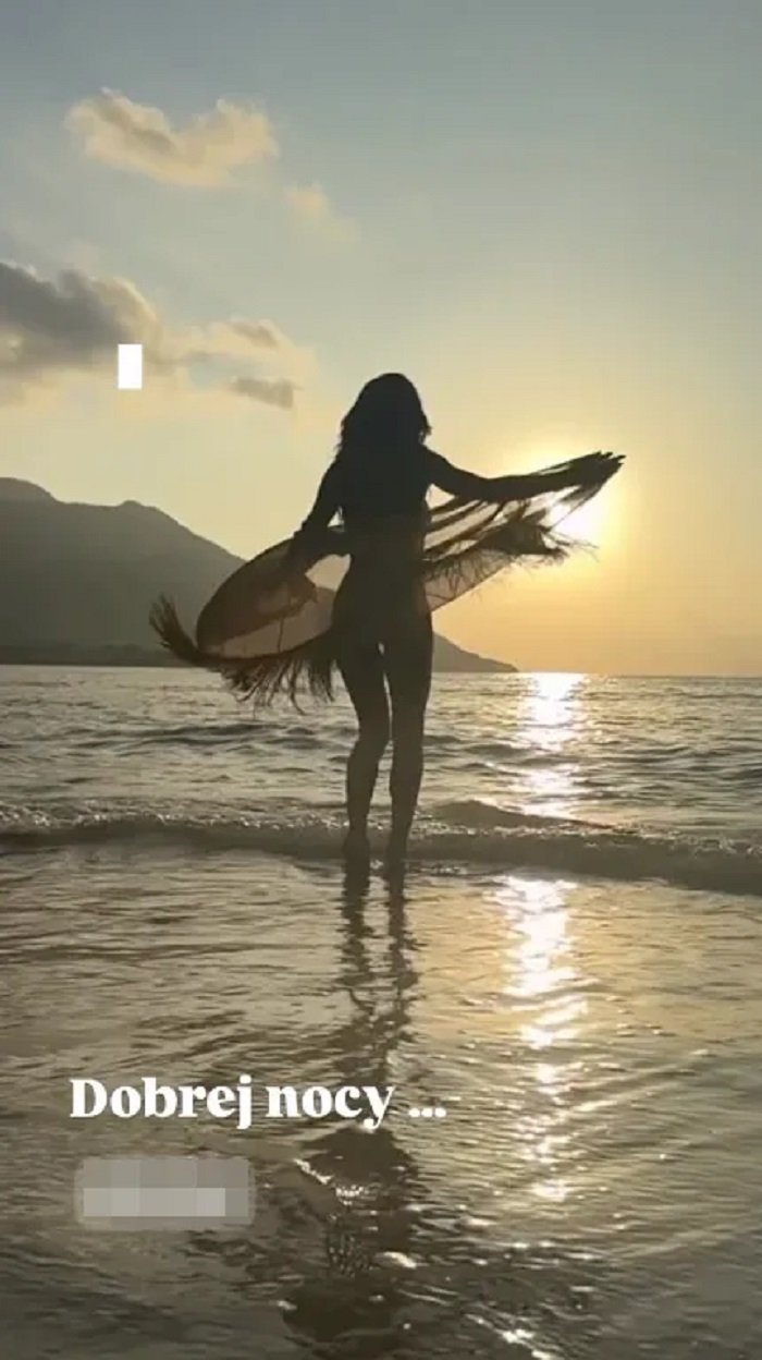 justyna steczkowska na plaży w bikini