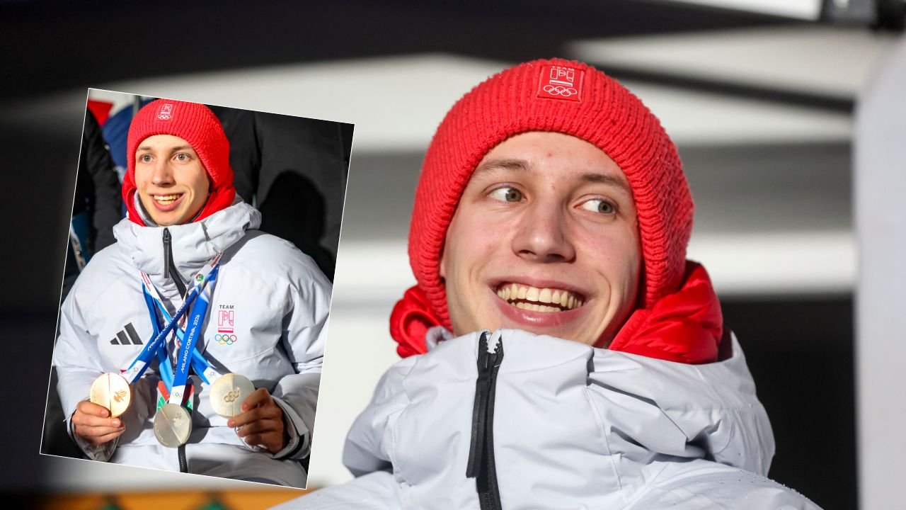 Kacper Tomasiak bez wstydu o gorliwej wierze. Skoczka prowadzi za rękę Anioł Stróż