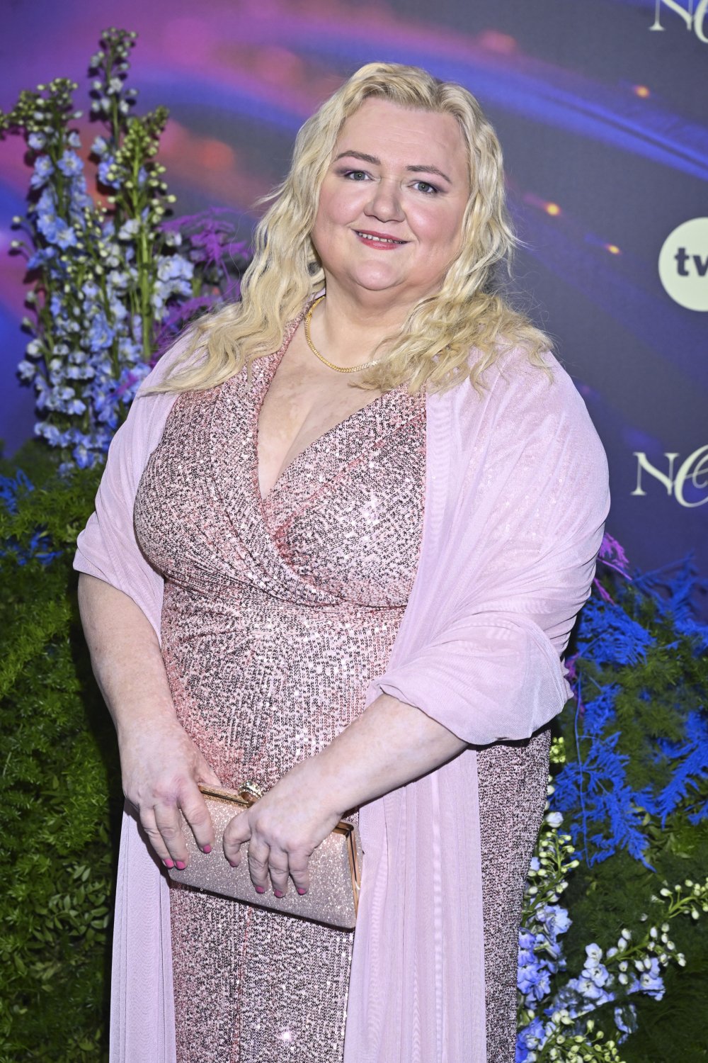 Manuela Michalak w błyszczącej sukni