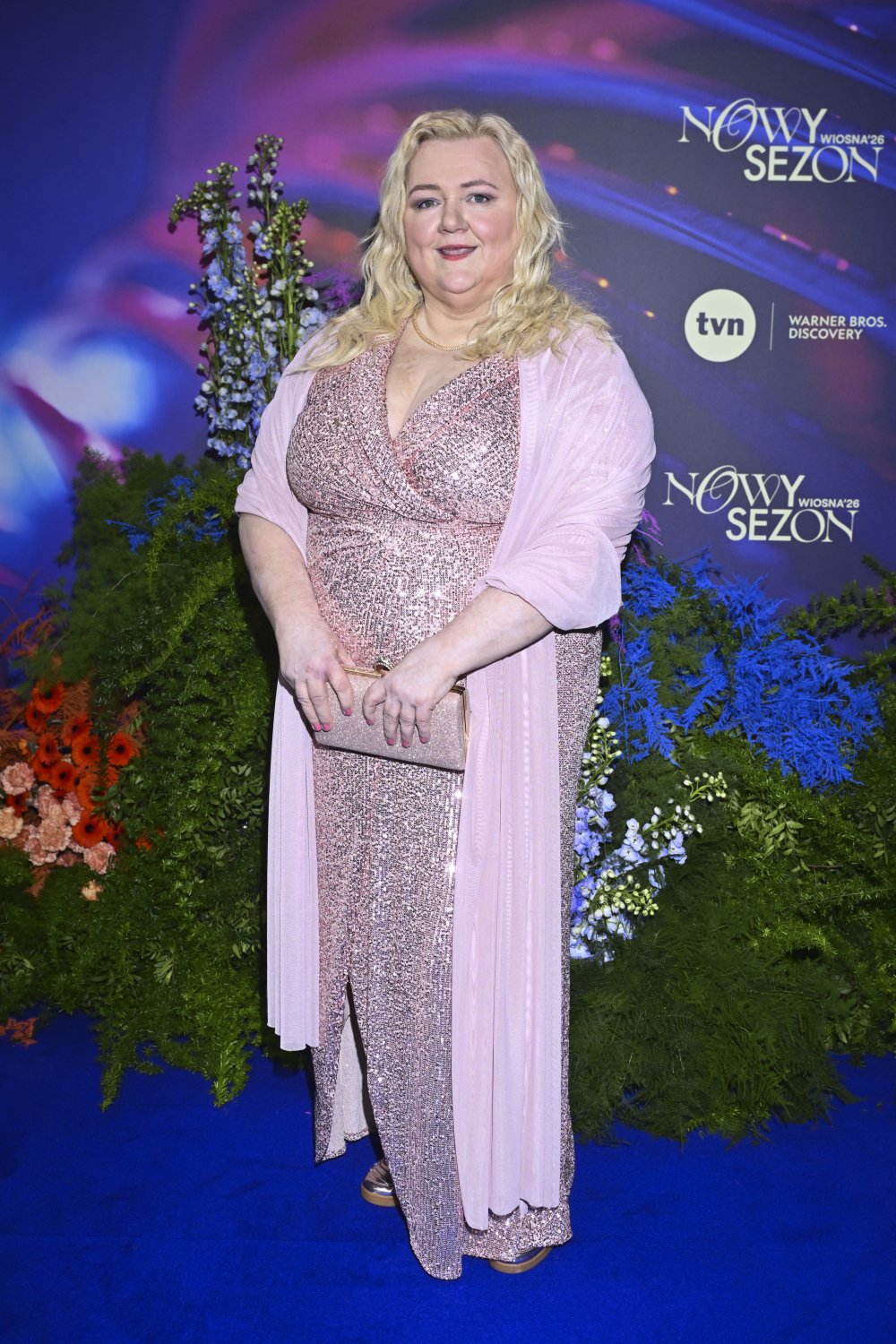 Manuela Michalak w błyszczącej sukni