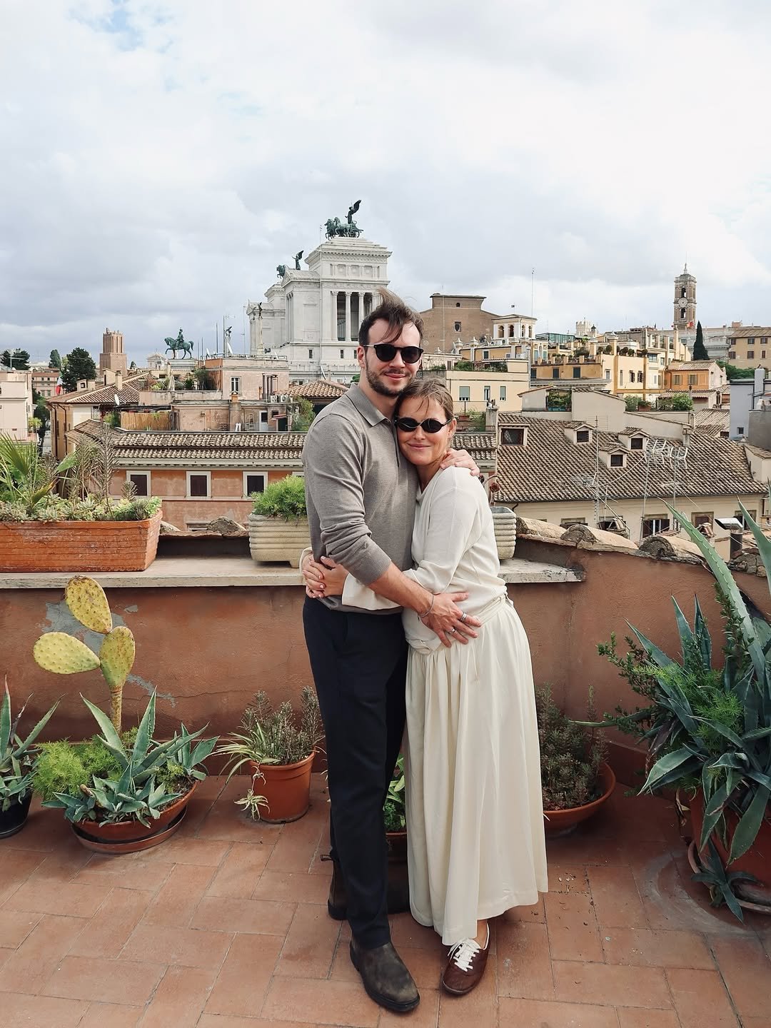 Olga Frycz i albert kosiński na wakacjach