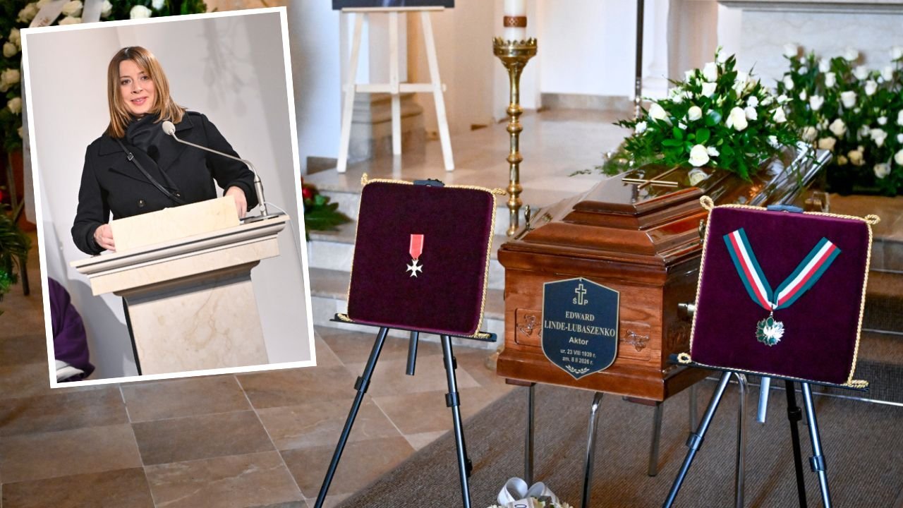 Szokująca prośba na pogrzebie Edwarda Linde-Lubaszenki. Córka aktora nie kryła poruszenia