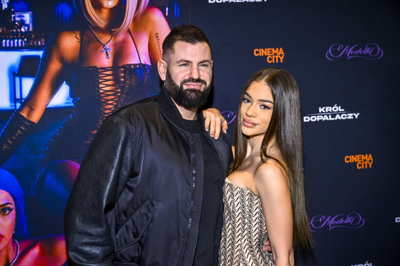 Wojciech Gola i Sofi Sivokha na ściance