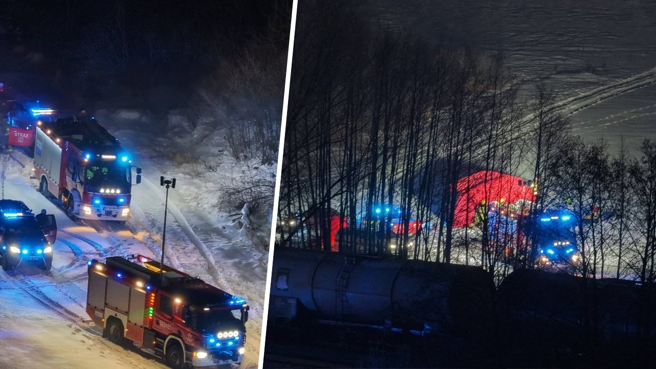 Katastrofa pod Warszawą! Wykoleiło się sześć wagonów. Widok miejsca wypadku mrozi krew [dużo zdjęć]