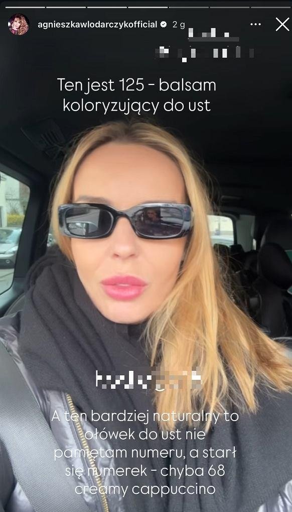 agnieszka włodarczyk w blond włosach