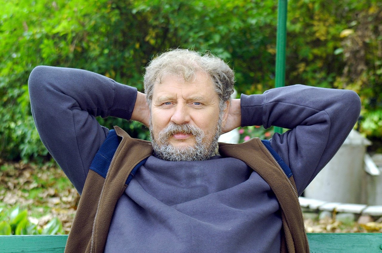 Nie ma bata na wariata komedia, Polska 2003 re¿. Piotr Wereniak scena z: Andrzej Grabowski SK: plan zdjêciowy, wrzesieñ 2002 fot. Niemiec/AKPA