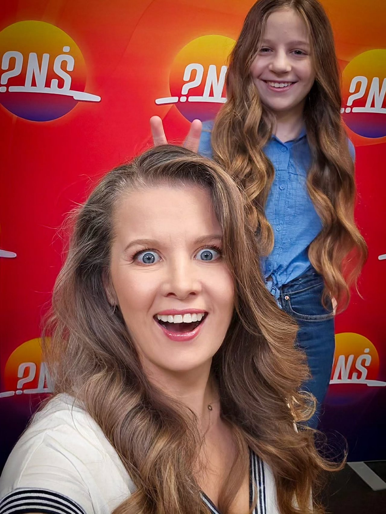 Anna Powierza z córką