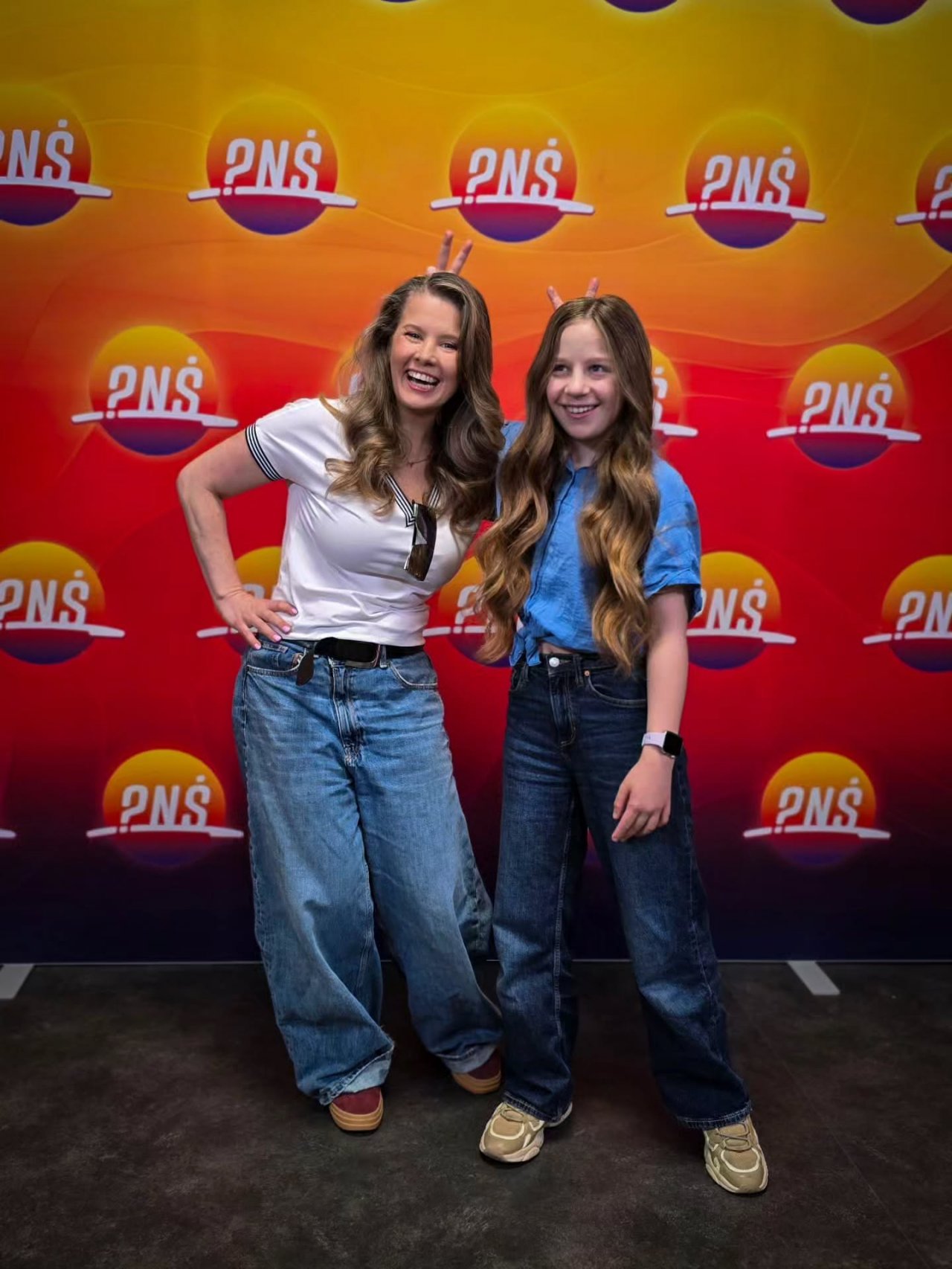 Anna Powierza z córką