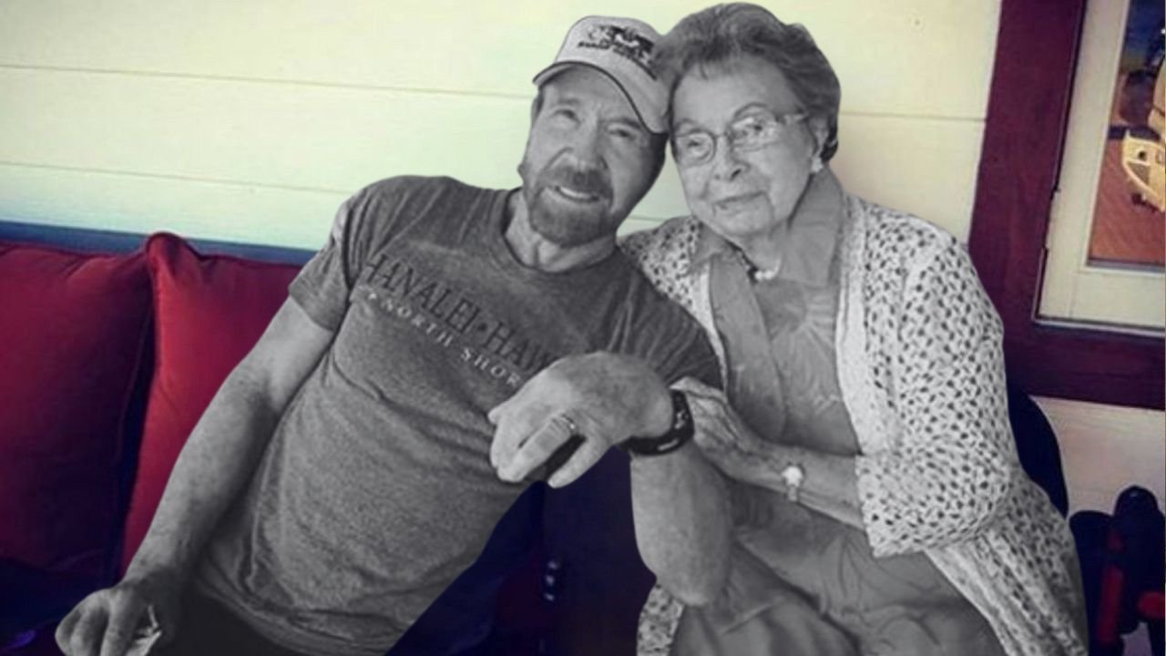 Świat we łzach po stracie Chucka Norrisa "Strażnika Teksasu". Jego największą siłą była ukochana mama