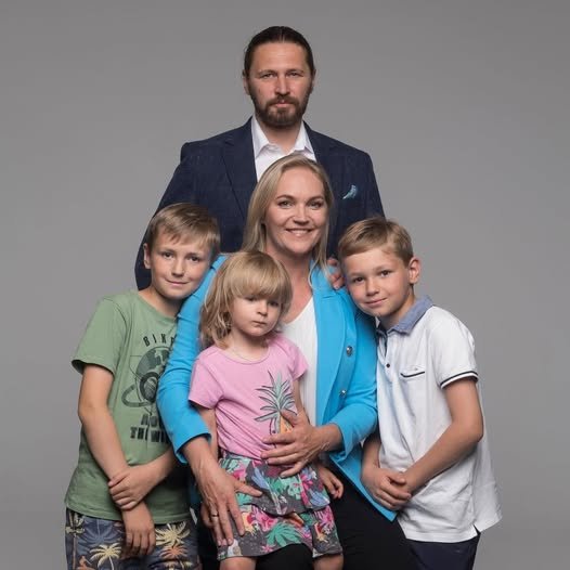 Rodzina chorosińska - figurski z dziećmi