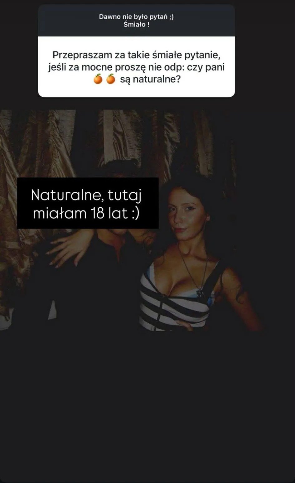 Dominika Serowska na archiwalnym zdjęciu