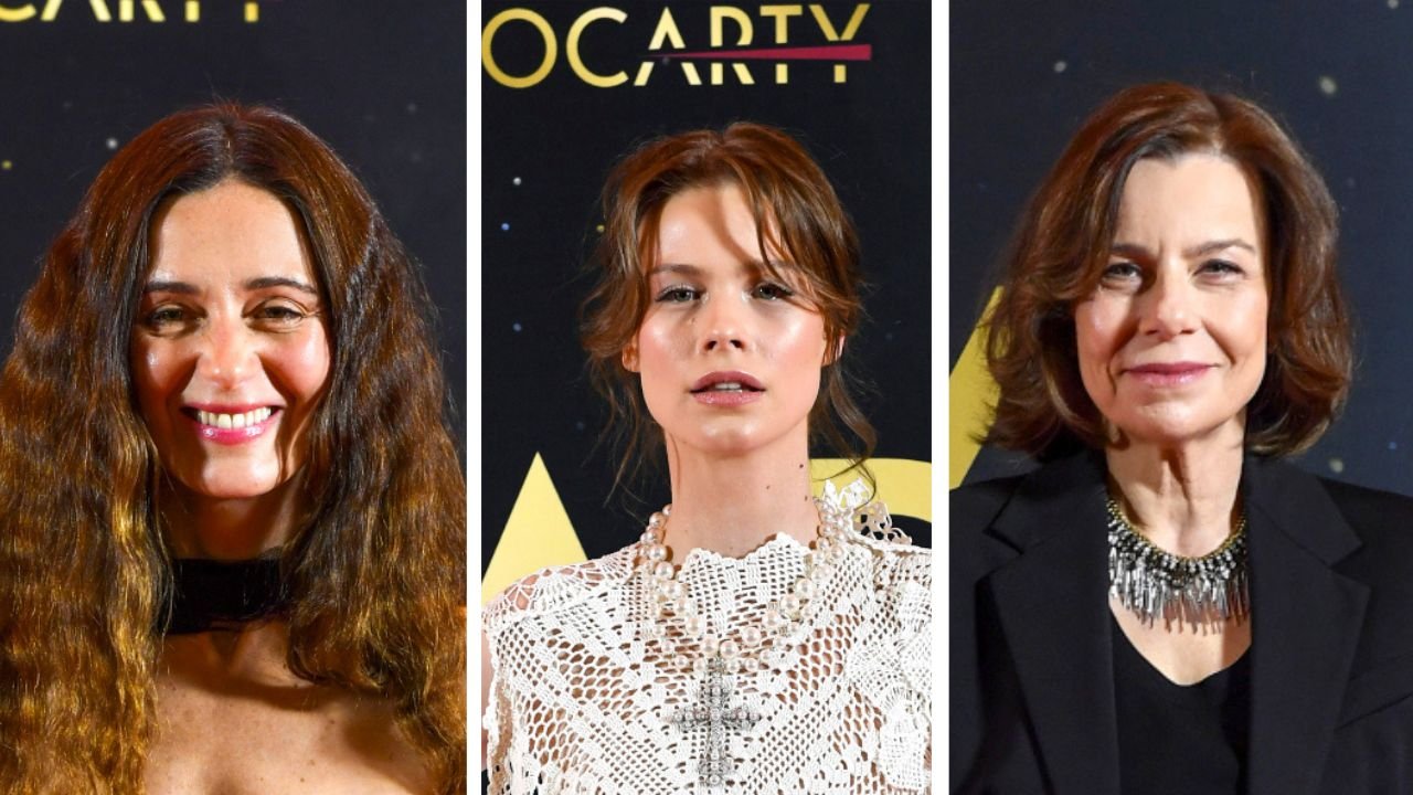 Zmysłowa frywolność na gali MocArtów: Giegżno kusi koronką, Grochowska w ultraopiętym gorsecie,a Kulesza jak bogini