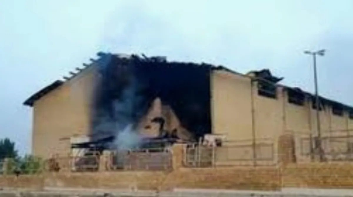 hala zbombardowana w iranie