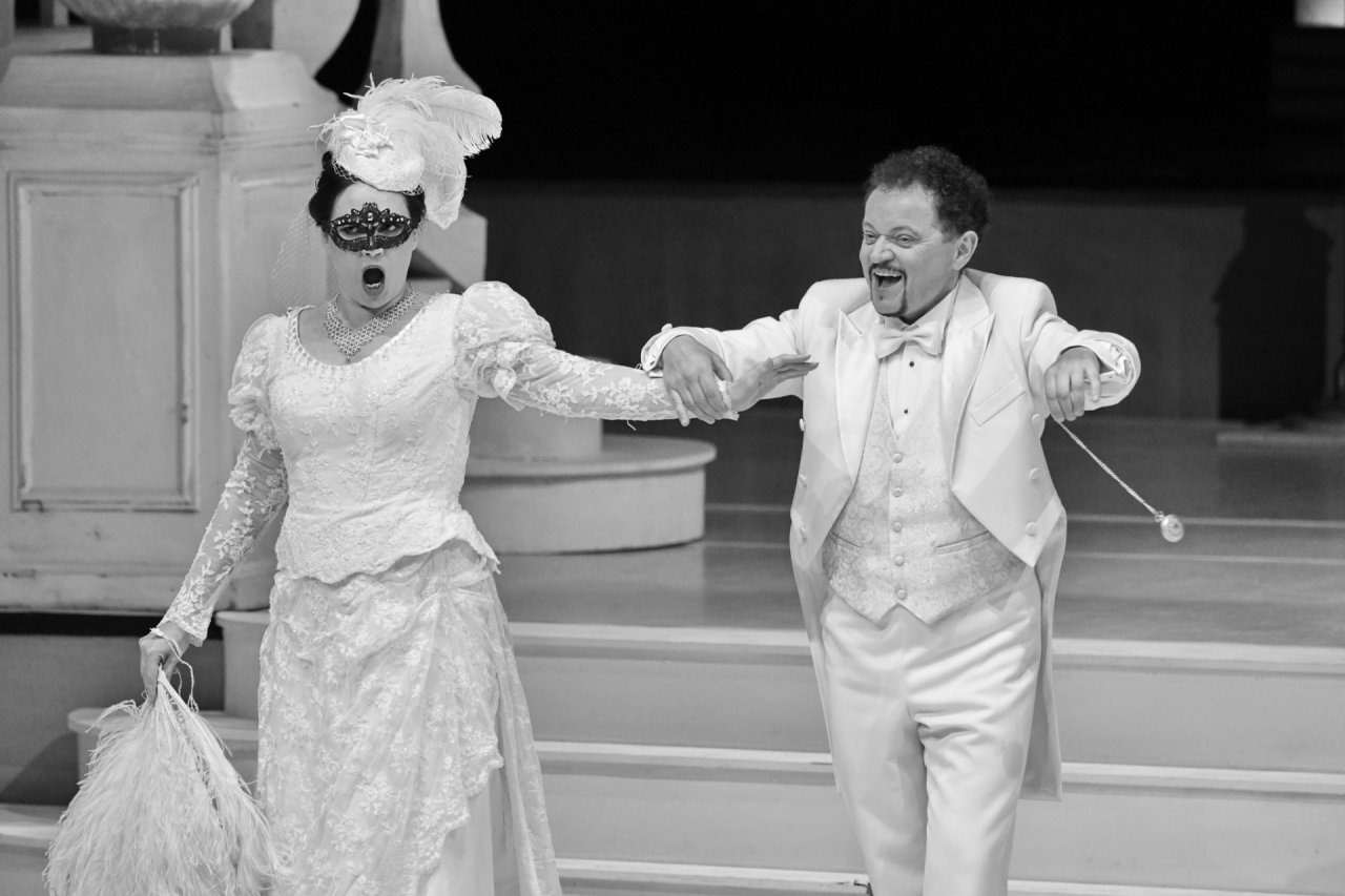 Janusz Ratajczak na scenie