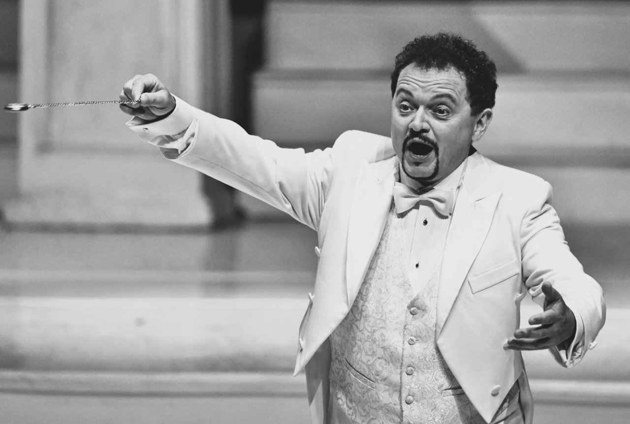 Janusz Ratajczak na scenie