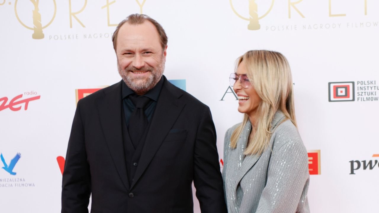 Leszek Lichota na Orłach 2026 z nową ukochaną. Wiemy, kim jest ponętna blondynka