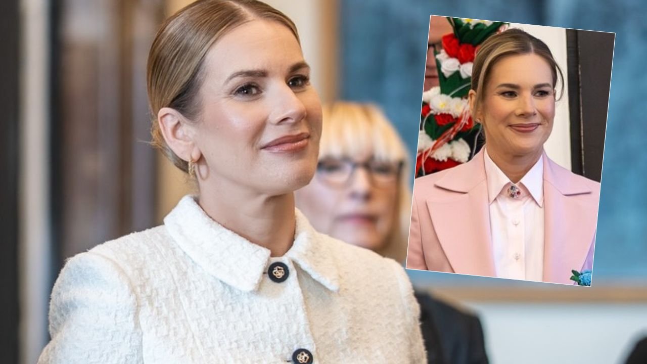 Marta Nawrocka niczym różowa landryneczka. Internauci nie gryzą się w język: "Szczęka opada" [zdjęcia]