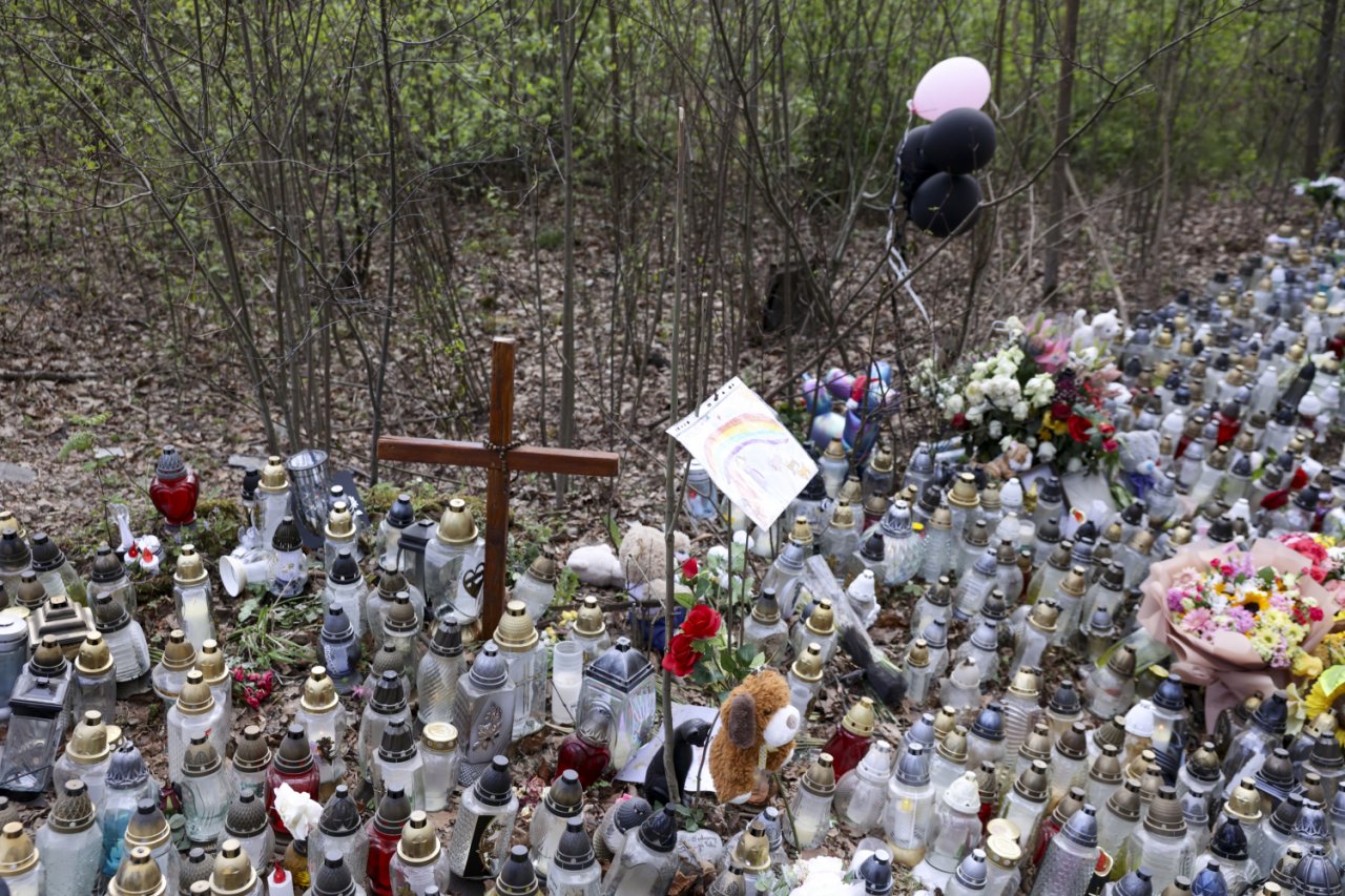 Miejsce wypadku Łukasza Litewki