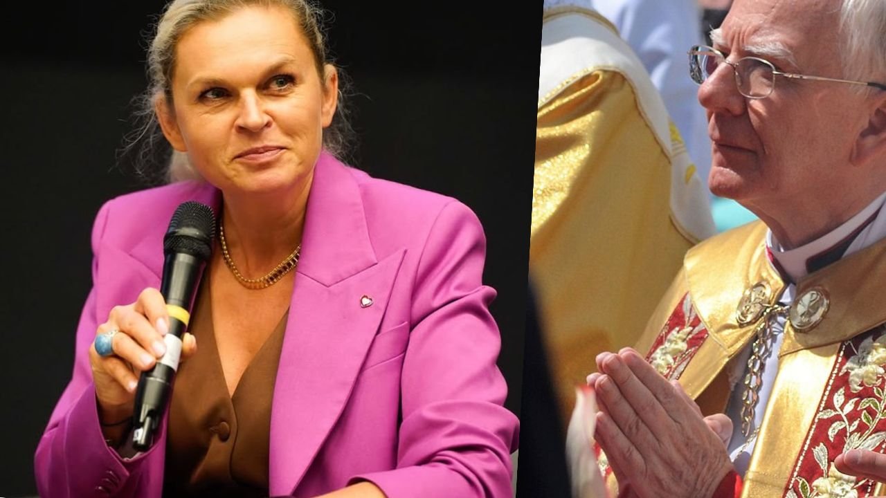 Szparagi i bezwolna masa? Abp Jędraszewski uderza w polską szkołę, Nowacka odpowiada: "Jędraszewski przynosi wstyd Episkopatowi"