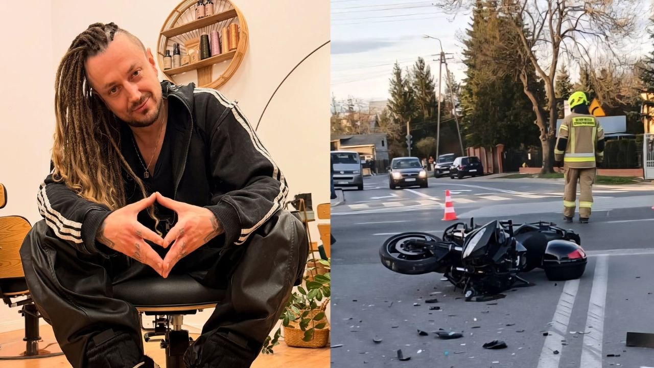 Baron doprowadził do groźnego wypadku? Kiedy zadzwonił telefon, muzyka totalnie odcięło [zdjęcia]