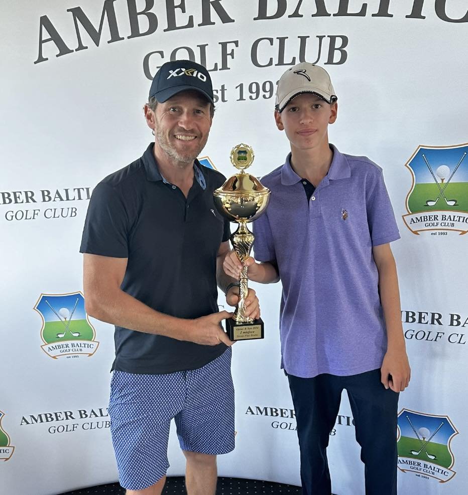 Mariusz Czerkawski z synem