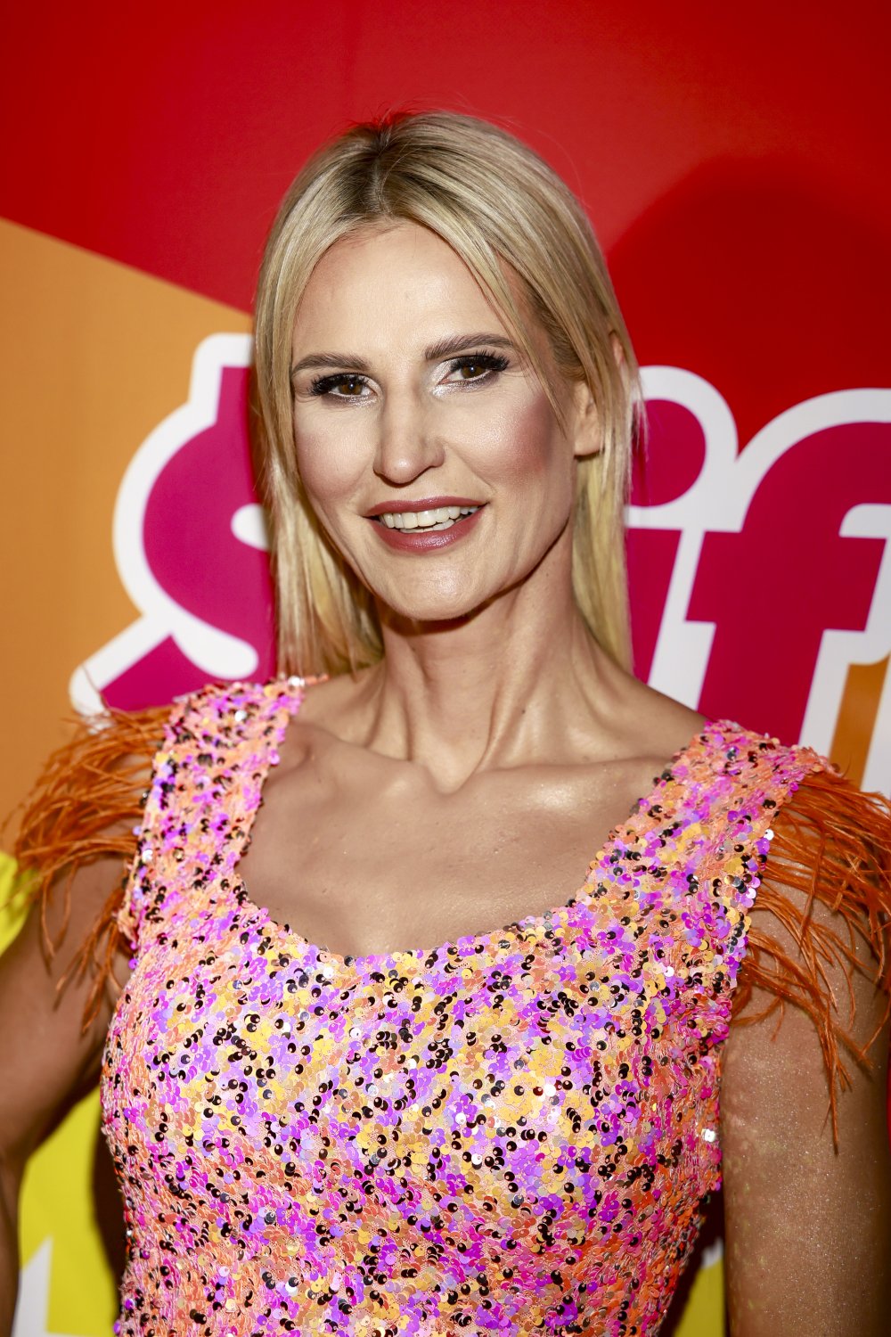 Dominika Tajner - zbliżenie na twarz