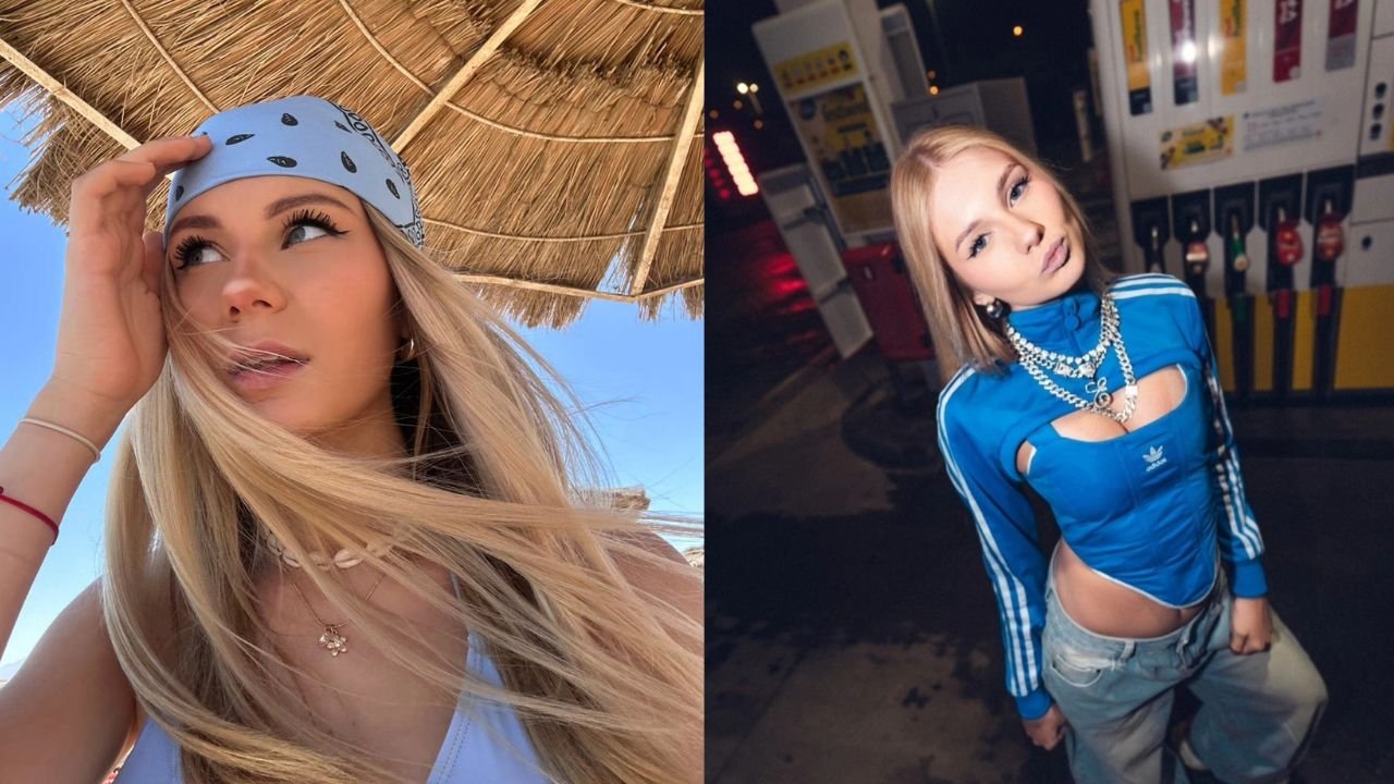 Eliza Macudzińska wcisnęła ciałko w sznurkowe bikini i pręży się przed obiektywem. Piękna po mamie? [zdjęcia]