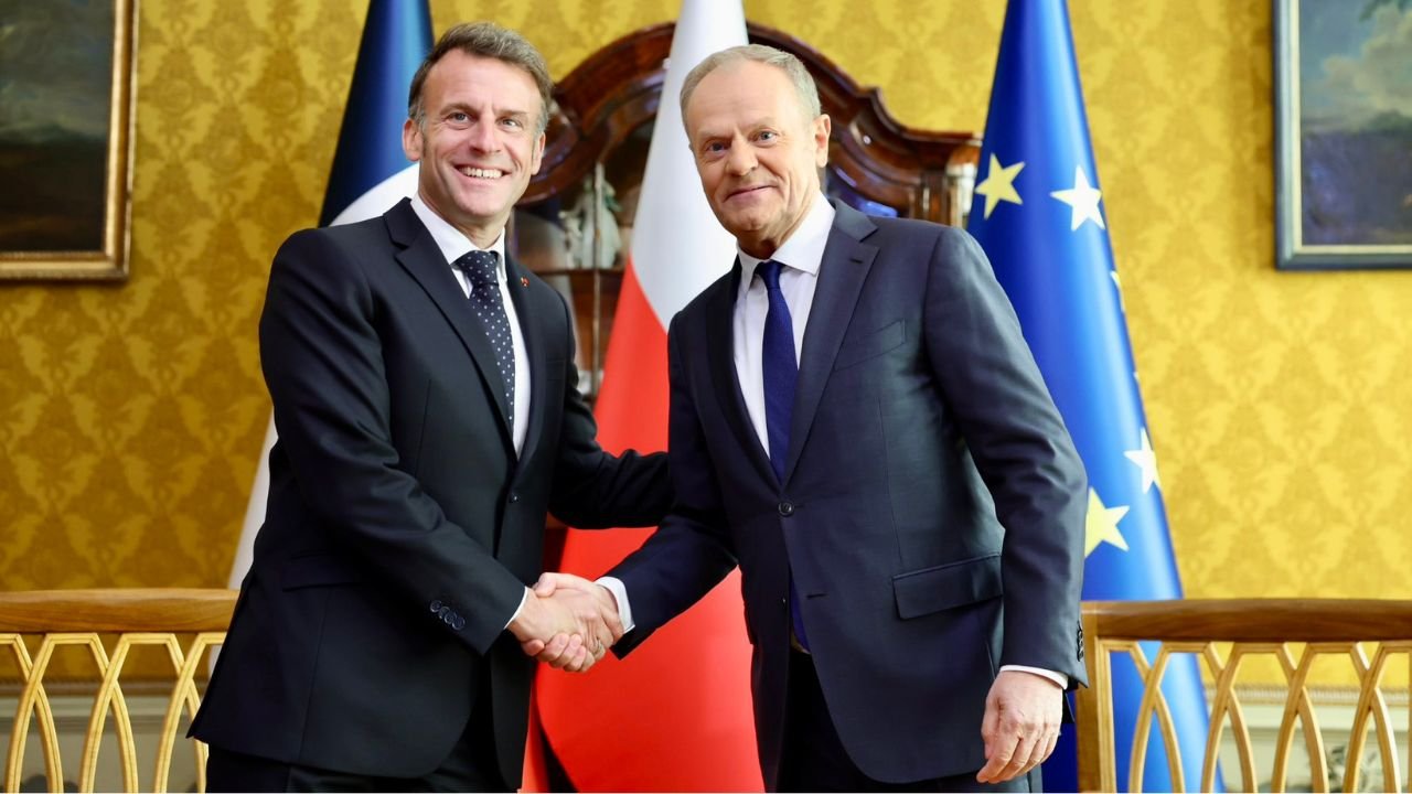 "Wina Tuska!" Pałac Prezydencki oskarża premiera o dyplomatyczny sabotaż. Macron w Gdańsku, a Nawrocki na aucie!