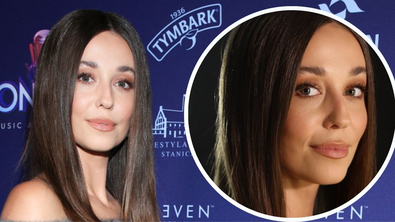 Izabella Krzan przepasała biust szarym paskiem i świeci golizną na gali TVN. Fani: "Wygląda jak bogini!" [zdjęcia]