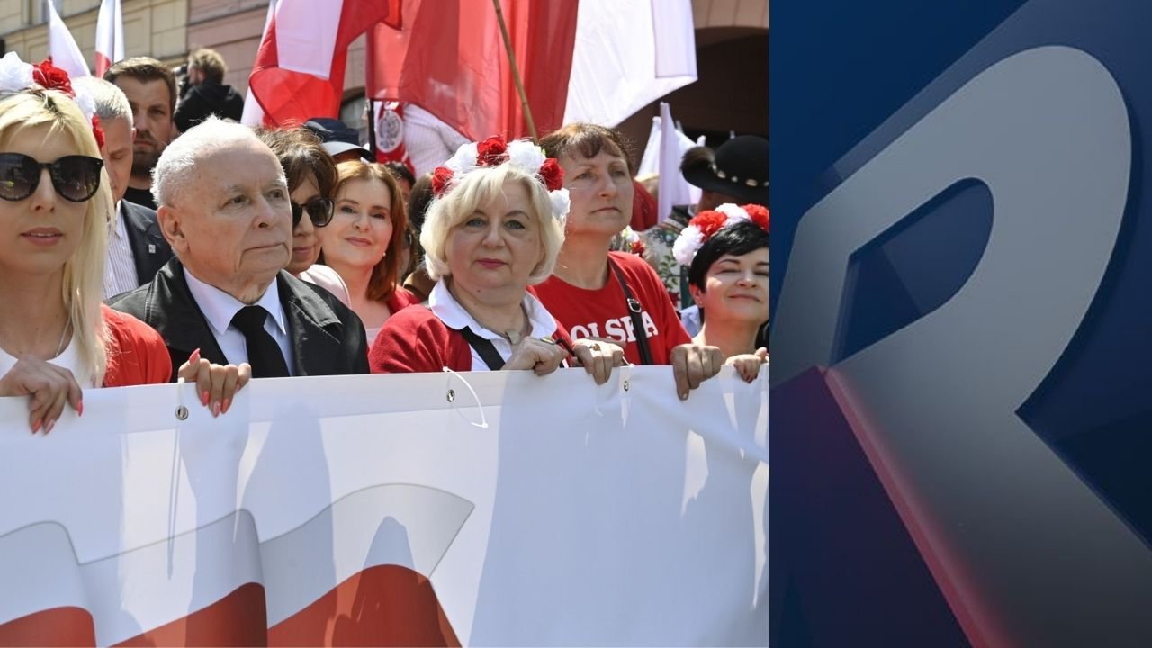 Prezes prosi o pomoc, a TV Republika robi wtedy TO! Gigantyczny skandal z kodem QR podczas apelu Kaczyńskiego