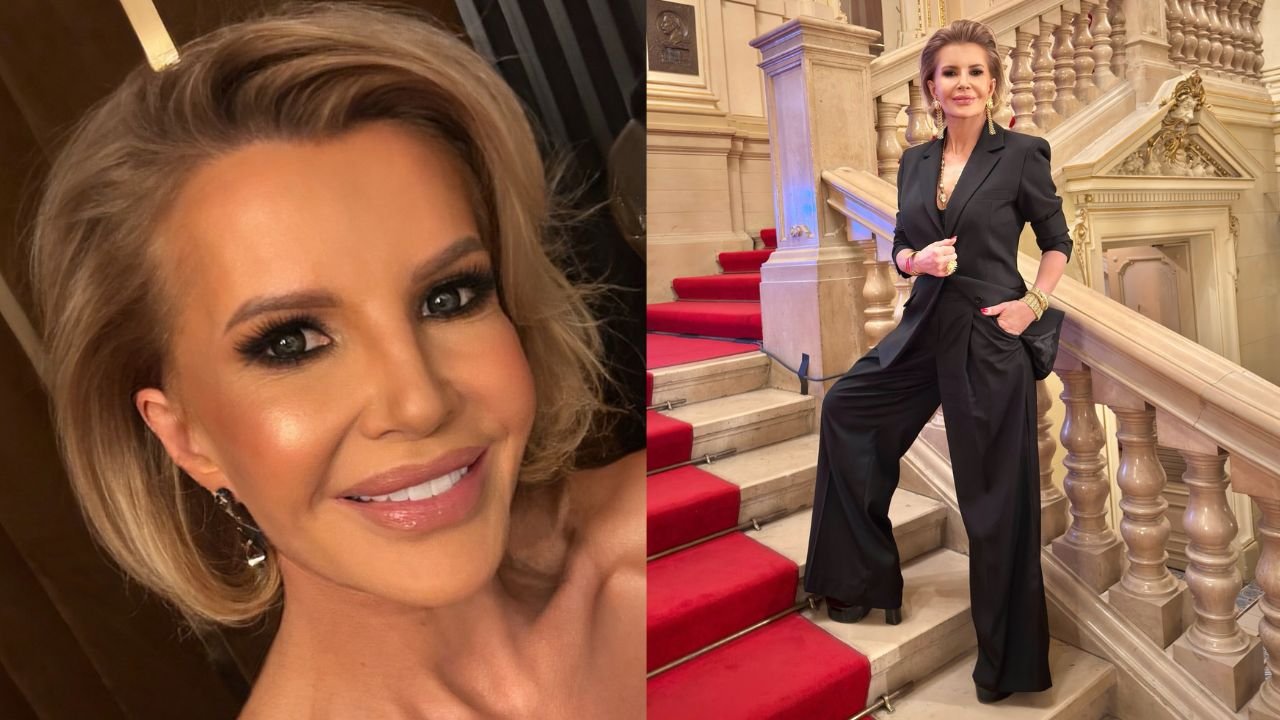 Rozgogolona Joanna Racewicz w ponętnej sukni skradła show na urodzinach. Cekinowa kreacja nie zostawiła nic wyobraźni [zdjęcia]