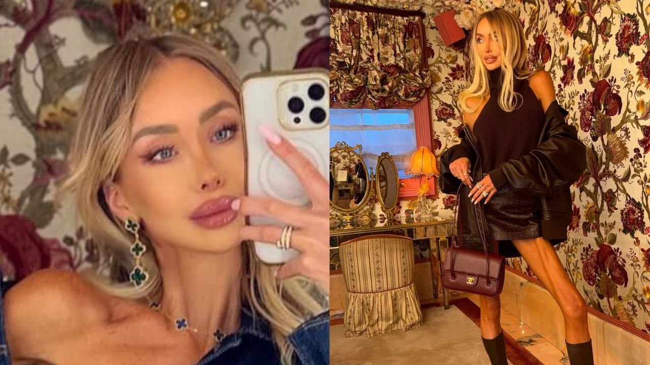 Julia Dybowska wypięła ciało zakryte ledwie skrawkiem materiału. Fani przerażeni: "To już nie jest chudość, to walka o życie" [zdjęcia]