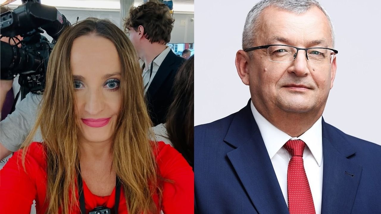 Andrzej Adamczyk przyłapany z telefonem w Sejmie. Poseł PiS potajemnie fotografował dziennikarkę. "Obrzydliwy wuj z wesela"