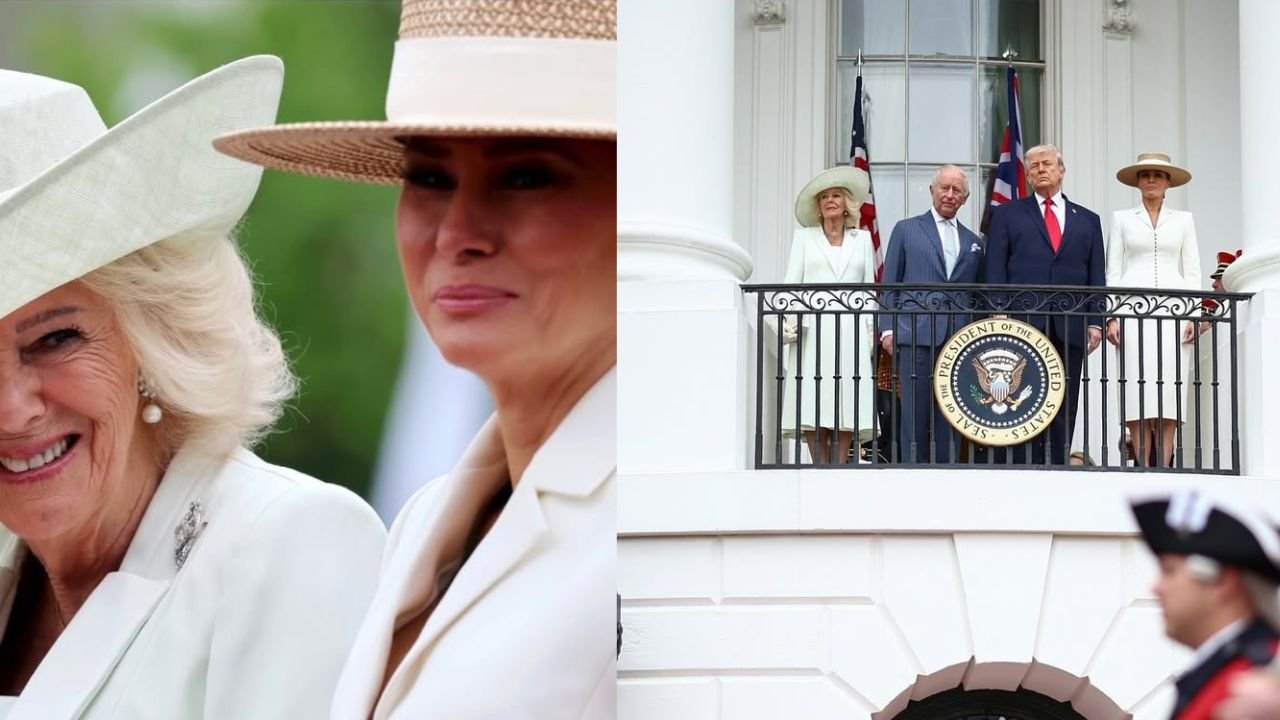 Melania Trump nie wytrzymała przy królu Karolu. Upomniała męża, a ekspertka ujawniła jego bezczelną odpowiedź