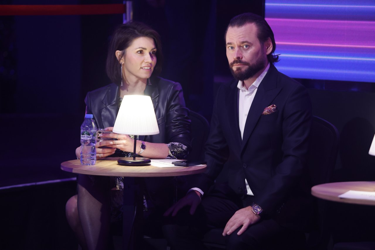 Krzysztof Stanowski z żoną